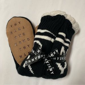 DKNY Cozy Tall Slipper Socks